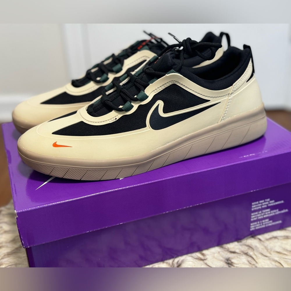 Nike SB Nyjah Free 2 Rattan Black Skate Shoe BV2078 201